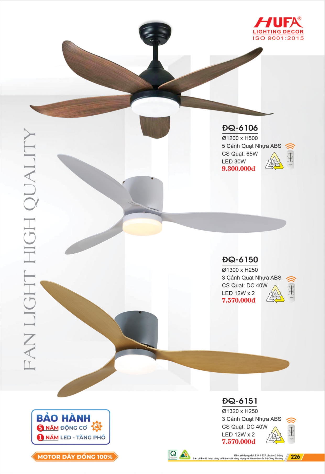 Bảng giá đèn LED HUFA 2026